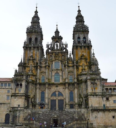 The Cathedral of Santiago of Compostela