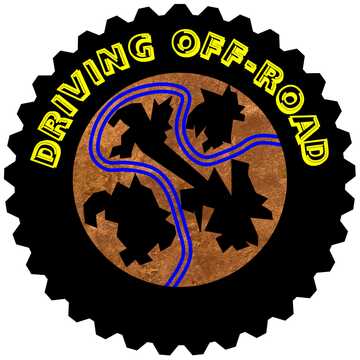 Driving off road logo