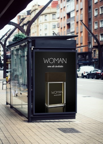 Woman Advertising Board
