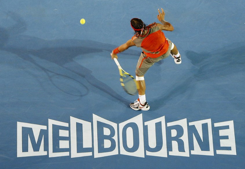 Photo of the Australian Open taken by Vamosrafapuntoes extracted fromflickr